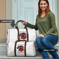 Personalized Kosova E Lire Travel Bag Kosova Albanian Flag - Wonder Print Shop