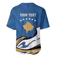 Personalized Kosova Nje Komb Nje Gjak Baseball Jersey Kosova 383 Independent Sice 2008 - Wonder Print Shop