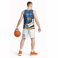 Personalized Kosova Nje Komb Nje Gjak Basketball Jersey Kosova 383 Independent Sice 2008 - Wonder Print Shop