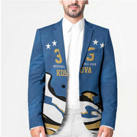 Personalized Kosova Nje Komb Nje Gjak Blazer Kosova 383 Independent Sice 2008 - Wonder Print Shop