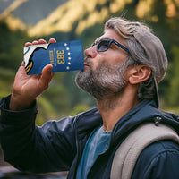 Personalized Kosova Nje Komb Nje Gjak 4 in 1 Can Cooler Tumbler Kosova 383 Independent Sice 2008 - Wonder Print Shop