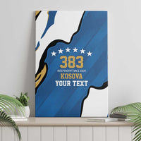Personalized Kosova Nje Komb Nje Gjak Canvas Wall Art Kosova 383 Independent Sice 2008 - Wonder Print Shop