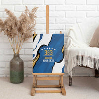 Personalized Kosova Nje Komb Nje Gjak Canvas Wall Art Kosova 383 Independent Sice 2008 - Wonder Print Shop