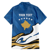 Personalized Kosova Nje Komb Nje Gjak Family Matching Long Sleeve Bodycon Dress and Hawaiian Shirt Kosova 383 Independent Sice 2008 - Wonder Print Shop