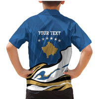 Personalized Kosova Nje Komb Nje Gjak Family Matching Mermaid Dress and Hawaiian Shirt Kosova 383 Independent Sice 2008 - Wonder Print Shop