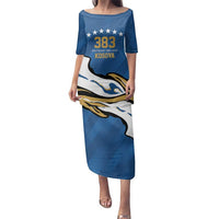 Personalized Kosova Nje Komb Nje Gjak Family Matching Puletasi and Hawaiian Shirt Kosova 383 Independent Sice 2008 - Wonder Print Shop