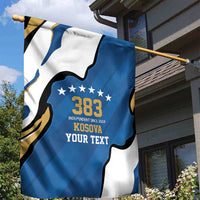 Personalized Kosova Nje Komb Nje Gjak Garden Flag Kosova 383 Independent Sice 2008 - Wonder Print Shop