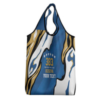 Personalized Kosova Nje Komb Nje Gjak Grocery Bag Kosova 383 Independent Sice 2008 - Wonder Print Shop