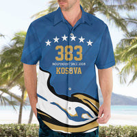 Personalized Kosova Nje Komb Nje Gjak Hawaiian Shirt Kosova 383 Independent Sice 2008 - Wonder Print Shop