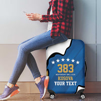 Personalized Kosova Nje Komb Nje Gjak Luggage Cover Kosova 383 Independent Sice 2008 - Wonder Print Shop