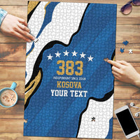 Personalized Kosova Nje Komb Nje Gjak Puzzle Kosova 383 Independent Sice 2008 - Wonder Print Shop