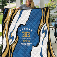 Personalized Kosova Nje Komb Nje Gjak Quilt Kosova 383 Independent Sice 2008 - Wonder Print Shop