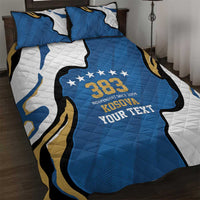 Personalized Kosova Nje Komb Nje Gjak Quilt Bed Set Kosova 383 Independent Sice 2008 - Wonder Print Shop