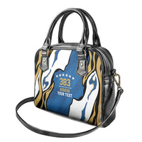 Personalized Kosova Nje Komb Nje Gjak Shoulder Handbag Kosova 383 Independent Sice 2008 - Wonder Print Shop