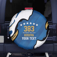 Personalized Kosova Nje Komb Nje Gjak Spare Tire Cover Kosova 383 Independent Sice 2008 - Wonder Print Shop