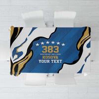 Personalized Kosova Nje Komb Nje Gjak Tablecloth Kosova 383 Independent Sice 2008 - Wonder Print Shop