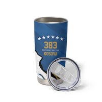 Personalized Kosova Nje Komb Nje Gjak Tumbler Cup Kosova 383 Independent Sice 2008 - Wonder Print Shop