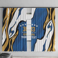 Personalized Kosova Nje Komb Nje Gjak Window Curtain Kosova 383 Independent Sice 2008 - Wonder Print Shop