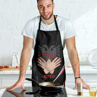 Personalized Shqipe Albania Nation Flag Apron Kuq E Zi Tiranaproud Albanian - Wonder Print Shop