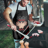 Personalized Shqipe Albania Nation Flag Apron Kuq E Zi Tiranaproud Albanian - Wonder Print Shop