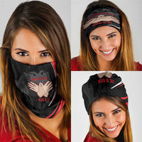 Shqipe Albania Nation Flag Neck Gaiter Kuq E Zi Tiranaproud Albanian LT9