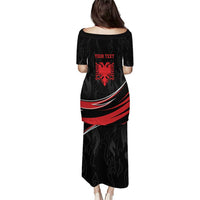 Personalized Shqipe Albania Nation Flag Puletasi Kuq E Zi Tiranaproud Albanian - Wonder Print Shop