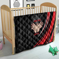 Personalized Shqipe Albania Nation Flag Quilt Kuq E Zi Tiranaproud Albanian - Wonder Print Shop