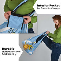 Custom Argentina Rugby Champion Grocery Bag Los Puma with Sporty Style