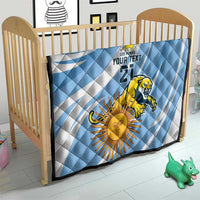 Custom Argentina Rugby Champion Quilt Los Puma with Sporty Style - Wonder Print Shop