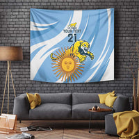 Custom Argentina Rugby Champion Tapestry Los Puma with Sporty Style - Wonder Print Shop
