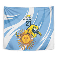 Custom Argentina Rugby Champion Tapestry Los Puma with Sporty Style - Wonder Print Shop