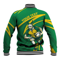 Personalized Australia Rugby Champion Baseball Jacket Wallabies Mascot with Sporty Style LT9 - Wonder Print Shop