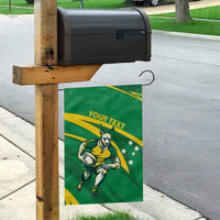 Personalized Australia Rugby Champion Garden Flag Wallabies Mascot with Sporty Style - Wonder Print Shop