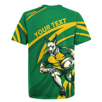 Personalized Australia Rugby Champion Rugby Jersey Wallabies Mascot with Sporty Style - Wonder Print Shop