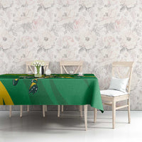 Personalized Australia Rugby Champion Tablecloth Wallabies Mascot with Sporty Style - Wonder Print Shop