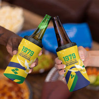Saint Vincent and the Grenadines 4 in 1 Can Cooler Tumbler Gratitude to the Land Pride Since 1979 - Wonder Print Shop