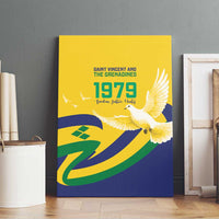 Saint Vincent and the Grenadines Canvas Wall Art Gratitude to the Land Pride Since 1979 - Wonder Print Shop