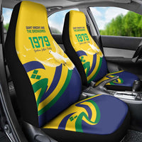 Saint Vincent and the Grenadines Car Seat Cover Gratitude to the Land Pride Since 1979 - Wonder Print Shop