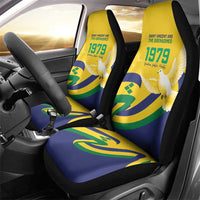 Saint Vincent and the Grenadines Car Seat Cover Gratitude to the Land Pride Since 1979 - Wonder Print Shop