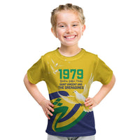 Saint Vincent and the Grenadines Kid T Shirt Gratitude to the Land Pride Since 1979 - Wonder Print Shop