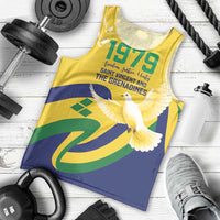 Saint Vincent and the Grenadines Men Tank Top Gratitude to the Land Pride Since 1979 - Wonder Print Shop