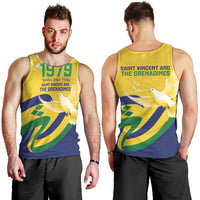 Saint Vincent and the Grenadines Men Tank Top Gratitude to the Land Pride Since 1979 - Wonder Print Shop