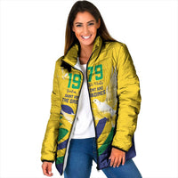 Saint Vincent and the Grenadines Padded Jacket Gratitude to the Land Pride Since 1979 - Wonder Print Shop