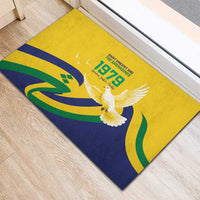 Saint Vincent and the Grenadines Rubber Doormat Gratitude to the Land Pride Since 1979 - Wonder Print Shop