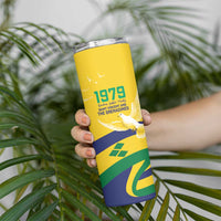 Saint Vincent and the Grenadines Skinny Tumbler Gratitude to the Land Pride Since 1979 - Wonder Print Shop