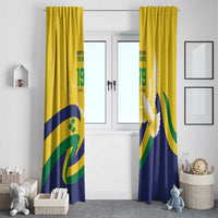 Saint Vincent and the Grenadines Window Curtain Gratitude to the Land Pride Since 1979 - Wonder Print Shop