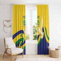 Saint Vincent and the Grenadines Window Curtain Gratitude to the Land Pride Since 1979 - Wonder Print Shop