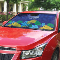 Saint Vincent Land So Beautiful Auto Sun Shade Tropical Vibes - Wonder Print Shop