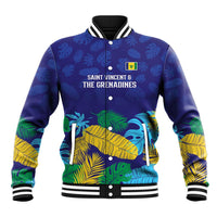 Saint Vincent Land So Beautiful Baseball Jacket Tropical Vibes - Wonder Print Shop