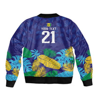 Saint Vincent Land So Beautiful Bomber Jacket Tropical Vibes - Wonder Print Shop